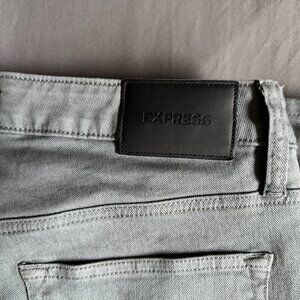 Express Men's Skinny Blue Hyper Stretch Jeans 31x30